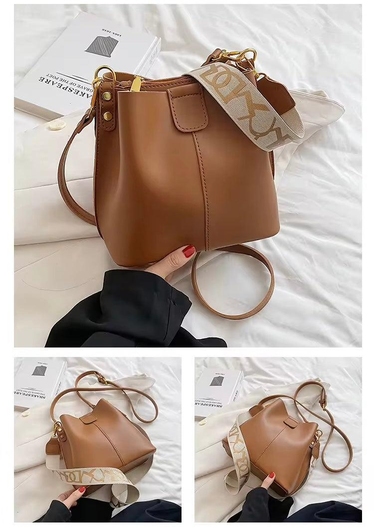 Leather crossbody bag Long strap bags for women High quality handbag (Luna handbag by Rotta)