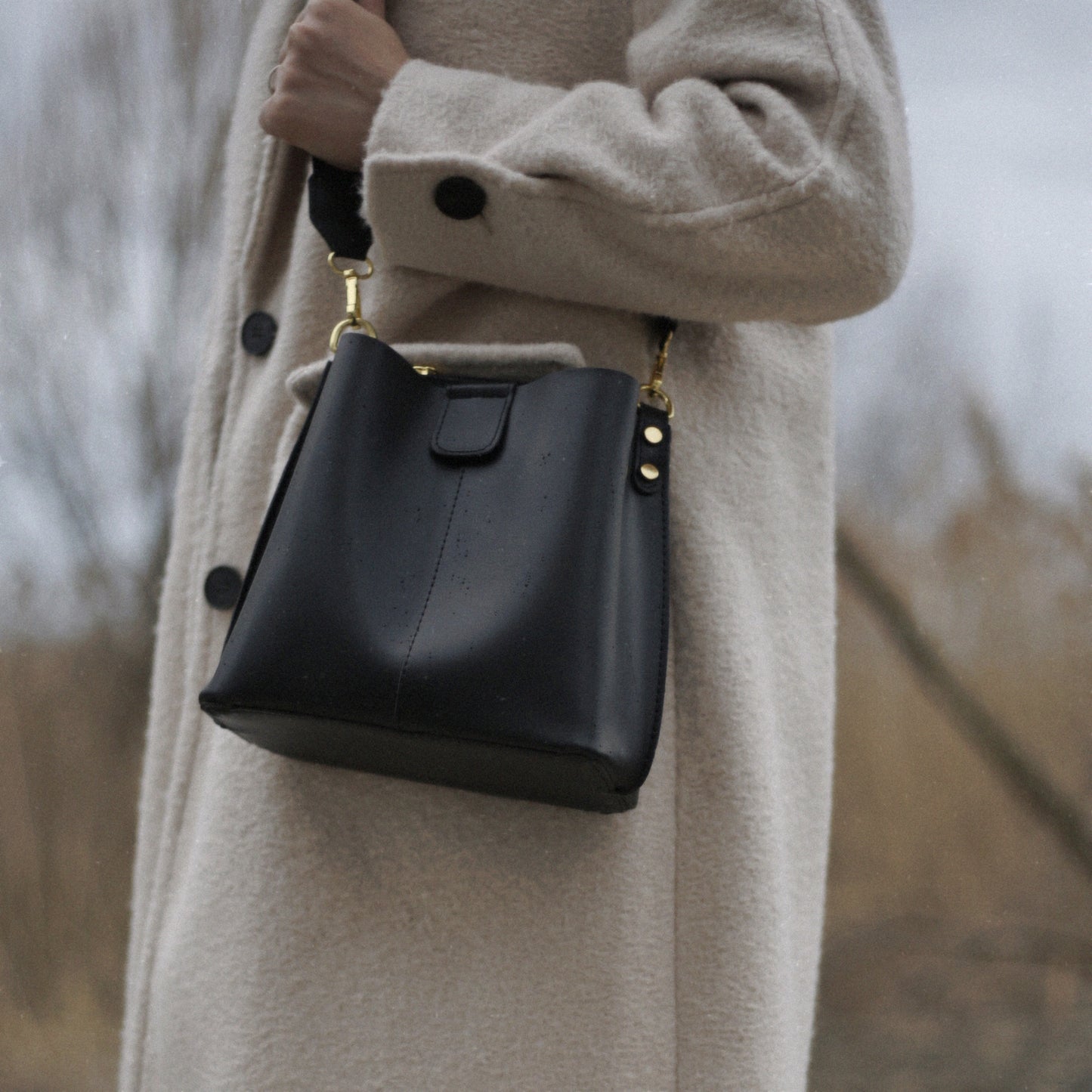 Leather crossbody bag Long strap bags for women High quality handbag (Luna handbag by Rotta)
