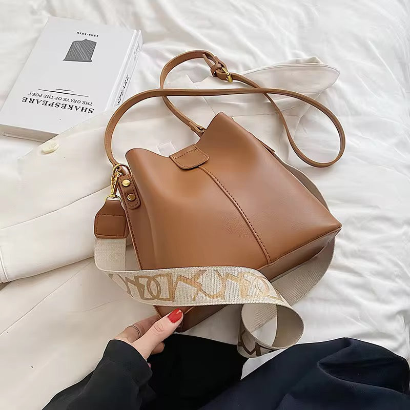 Leather crossbody bag Long strap bags for women High quality handbag (Luna handbag by Rotta)