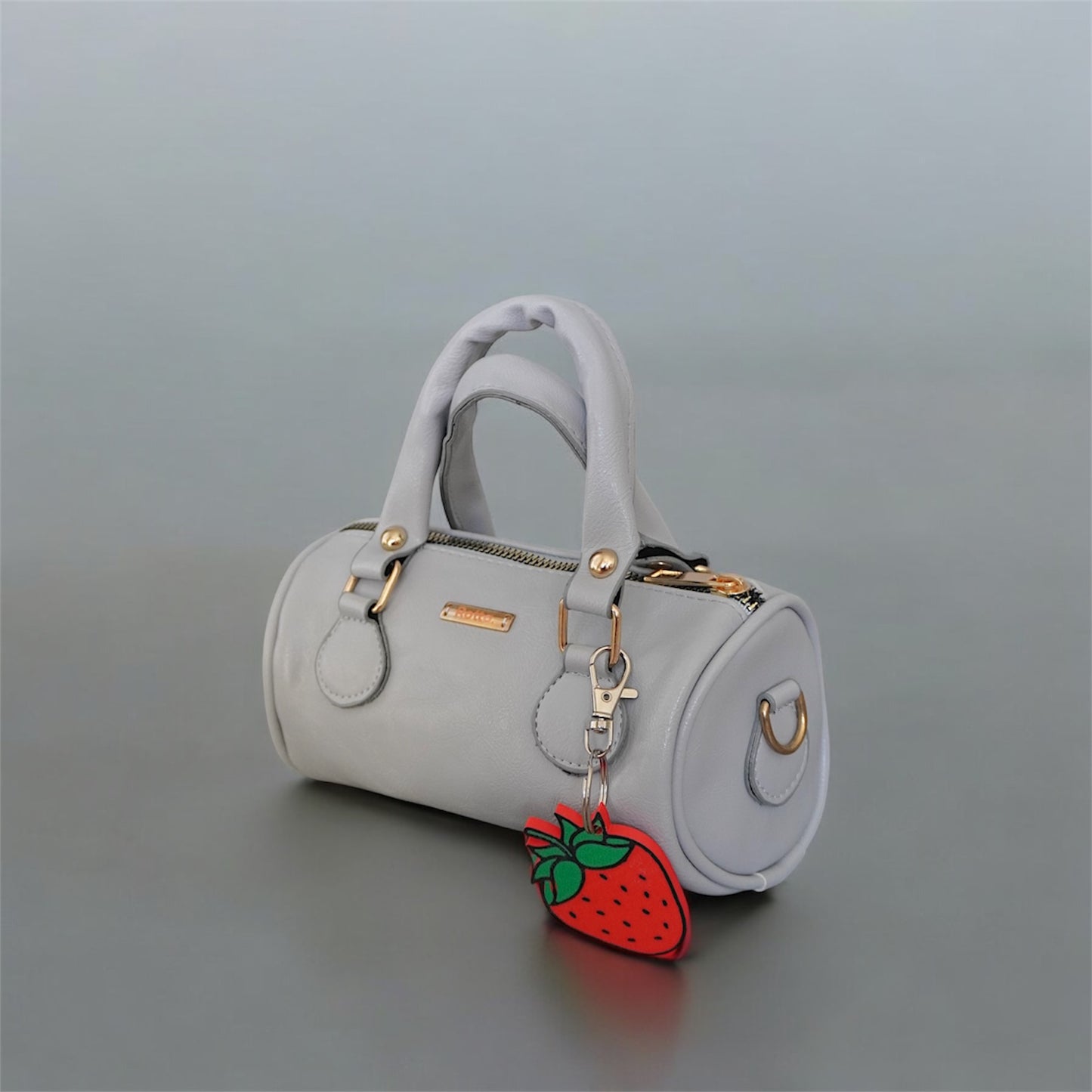 Strawberry NFC Bag Charm & Keychain– Customizable Smart Accessory