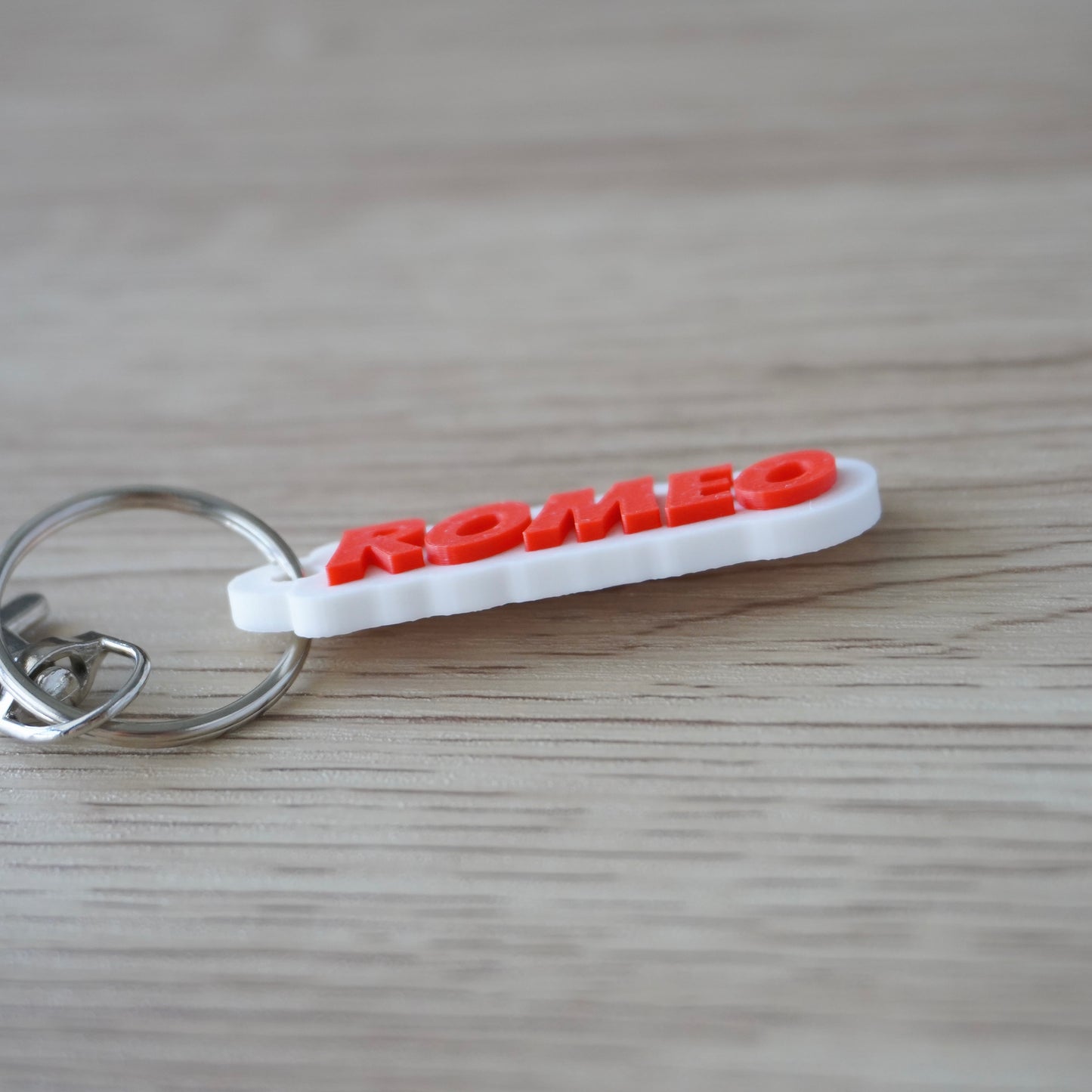 Customizable Name Tag Bag Charm – Personalized Keychain for Travel Lovers