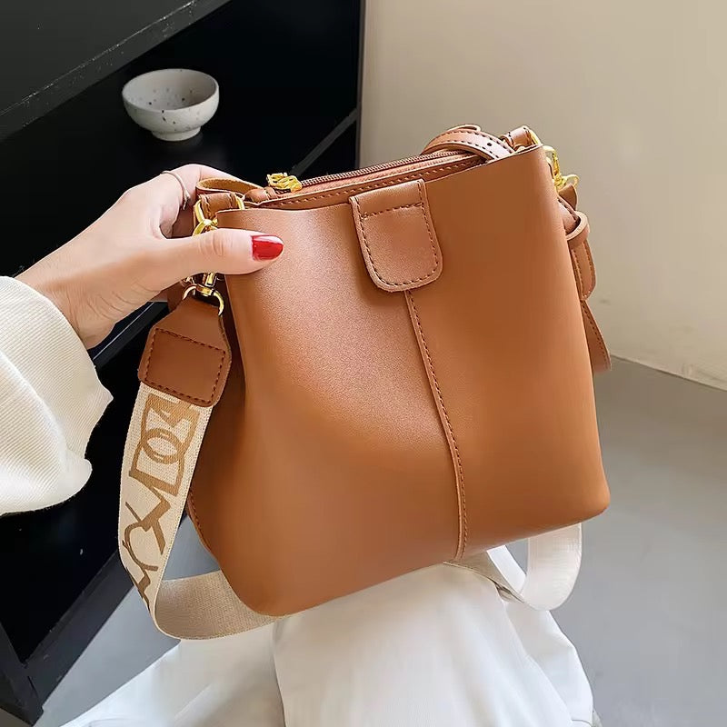 Leather crossbody bag Long strap bags for women High quality handbag (Luna handbag by Rotta)