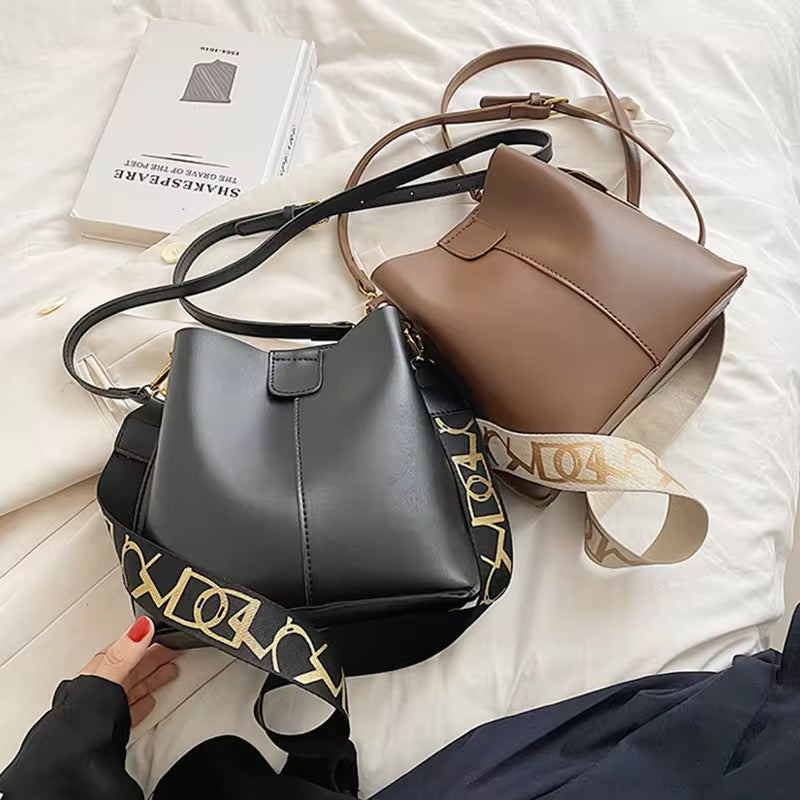 Leather crossbody bag Long strap bags for women High quality handbag (Luna handbag by Rotta)