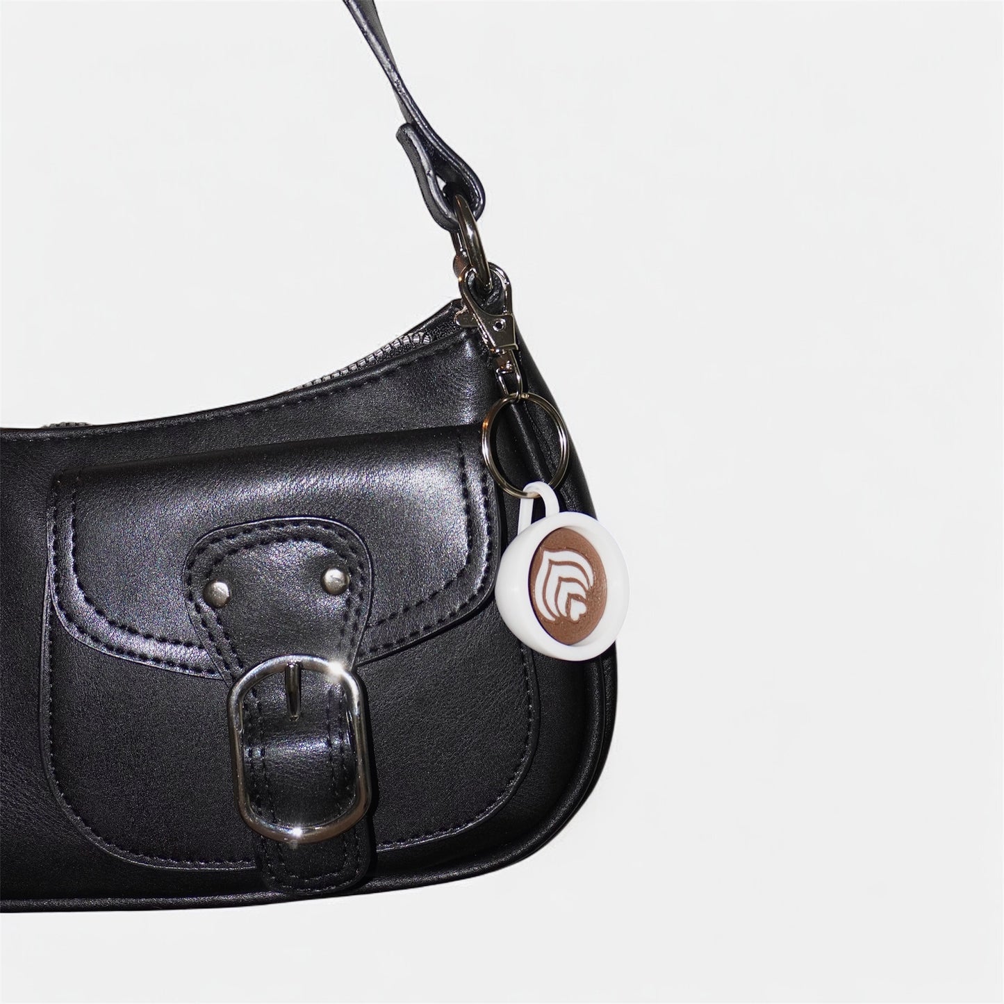 Mini Coffee Cup Bag Charm – Perfect for Coffee Lovers!