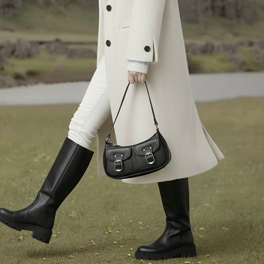 MAYA - Sloane Dual Closure Shoulder Bag