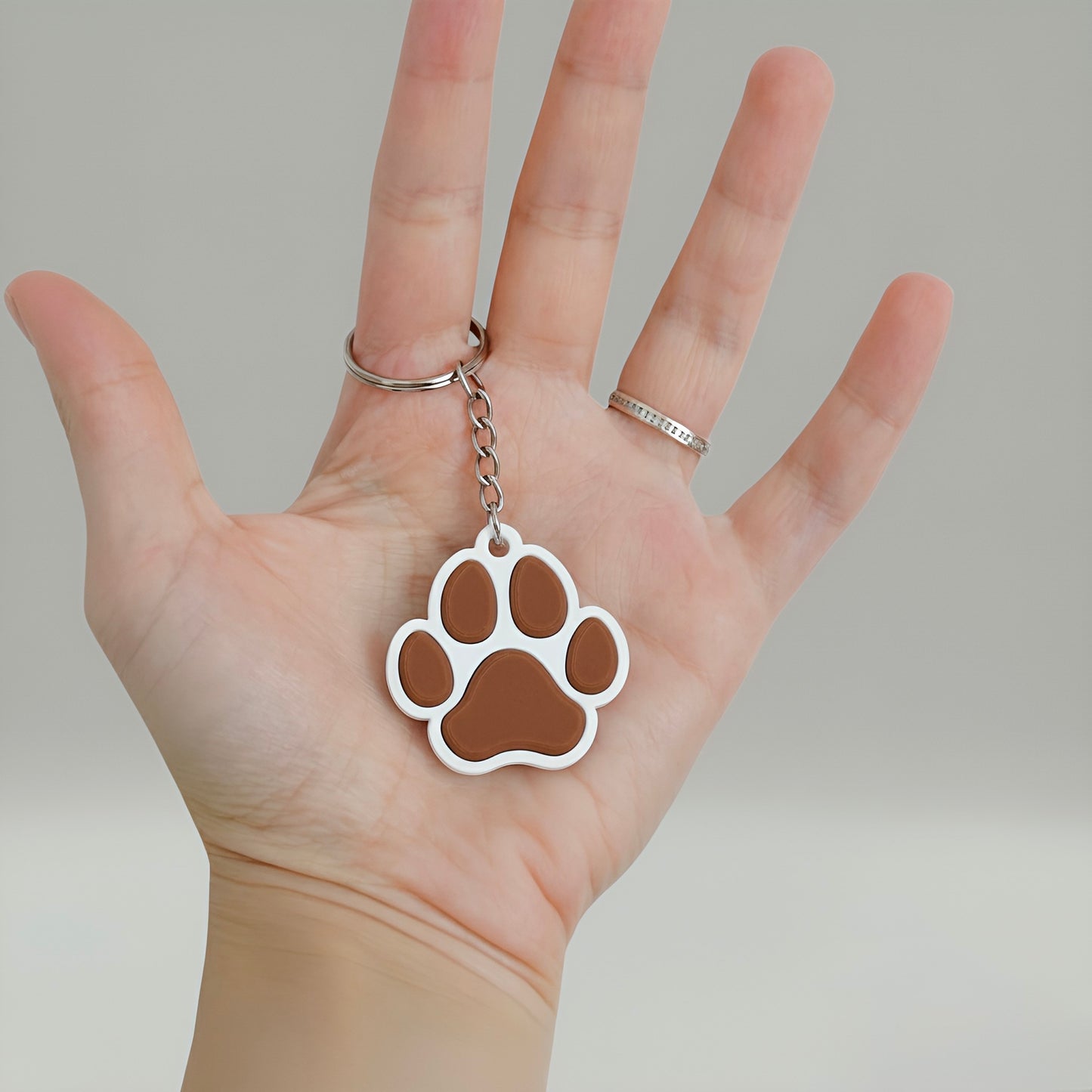 Bijou de sac NFC en forme de patte | Bijou de sac intelligent en forme de patte de chien | Cadeau personnalisé pour animal de compagnie
