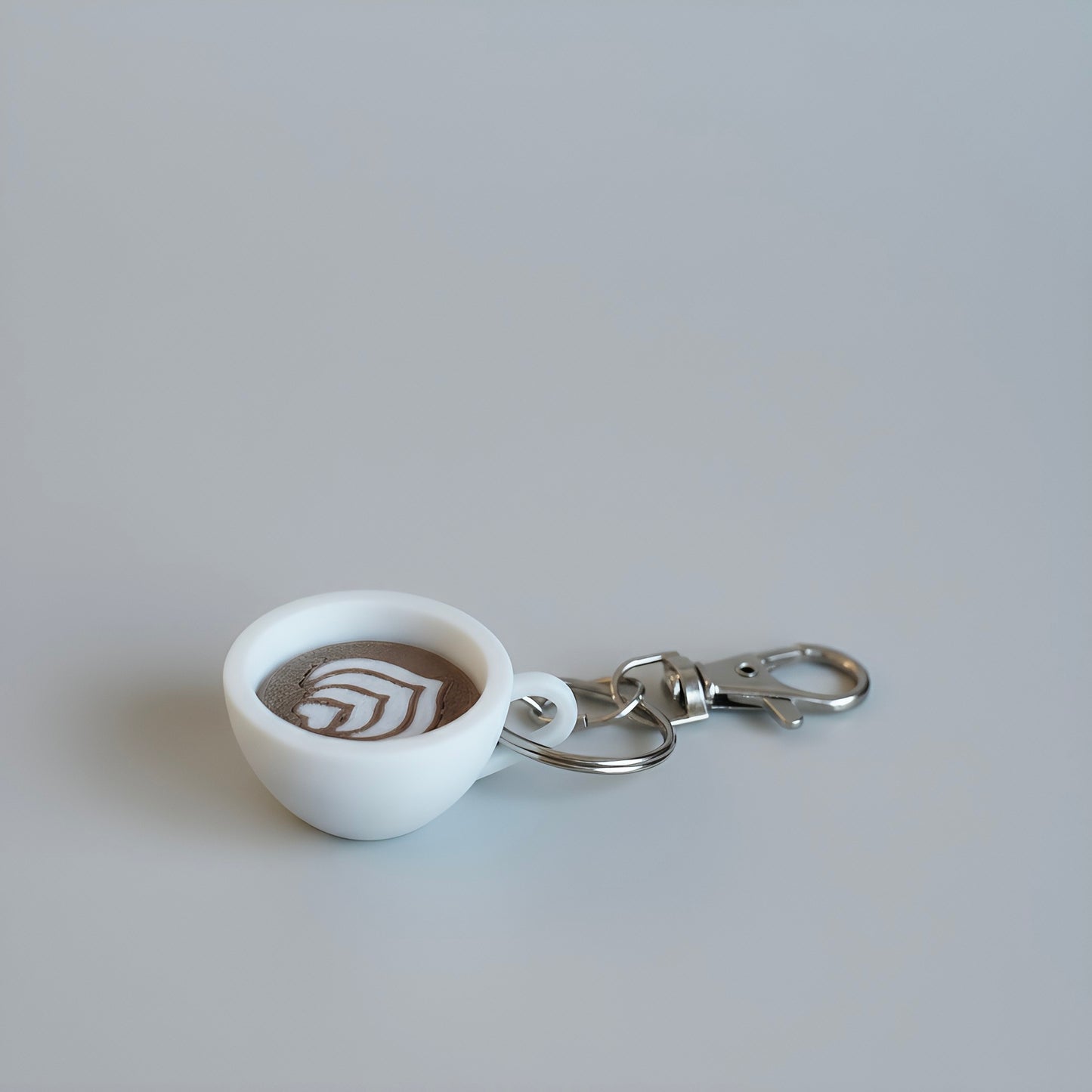 Mini breloque de sac en forme de tasse à café – Parfait pour les amateurs de café !