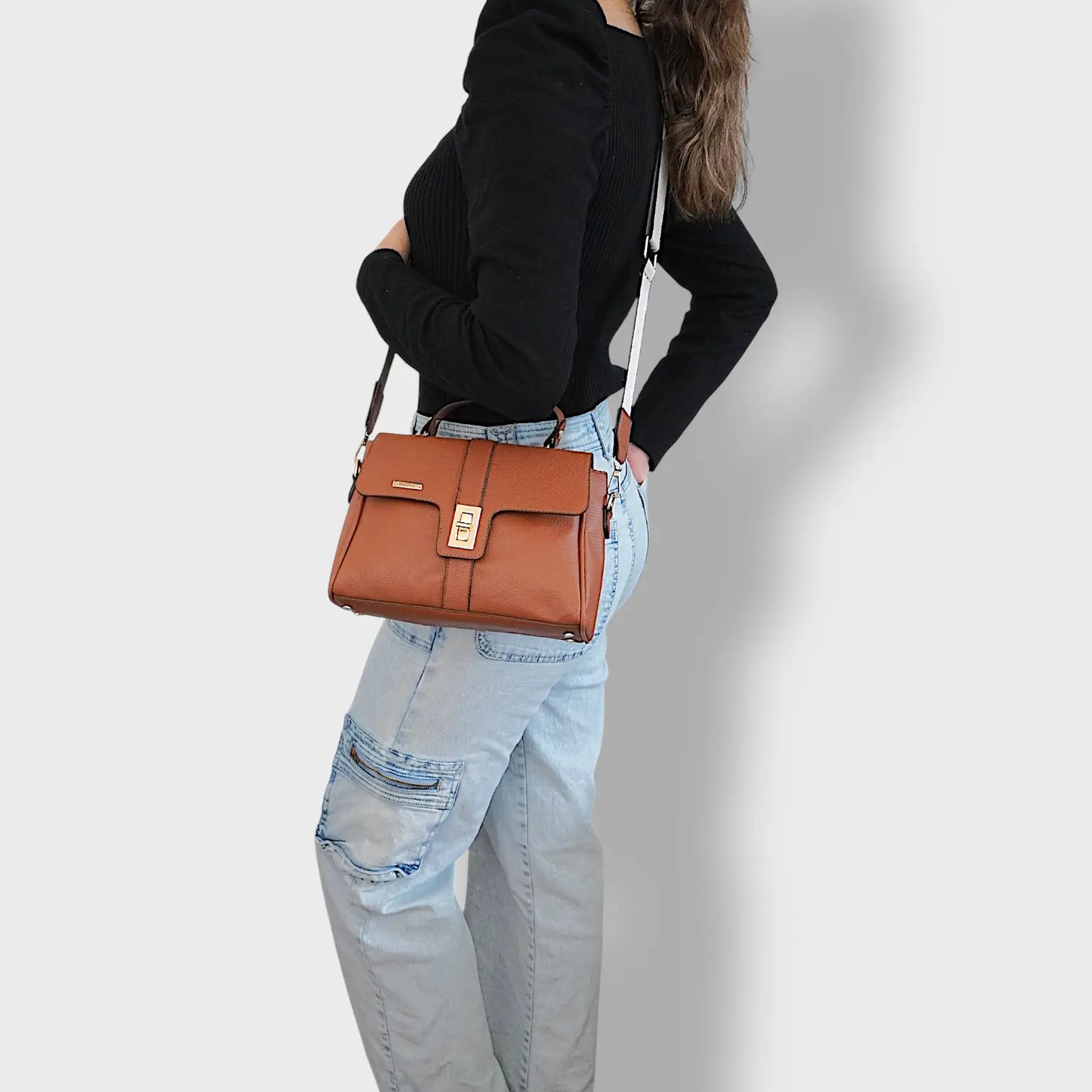 VERA - Women's Soft Leather Crossbody and Top-Handle Bag - Stylish & Versatile Handbag rotta.ca