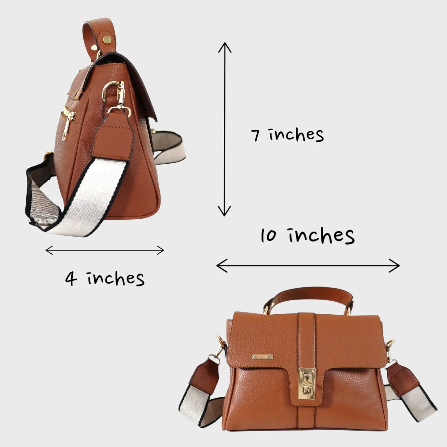 VERA - Women's Soft Leather Crossbody and Top-Handle Bag - Stylish & Versatile Handbag rotta.ca