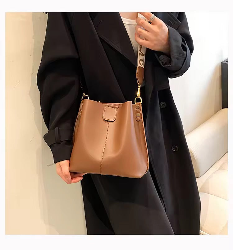 Leather crossbody bag Long strap bags for women High quality handbag (Luna handbag by Rotta)