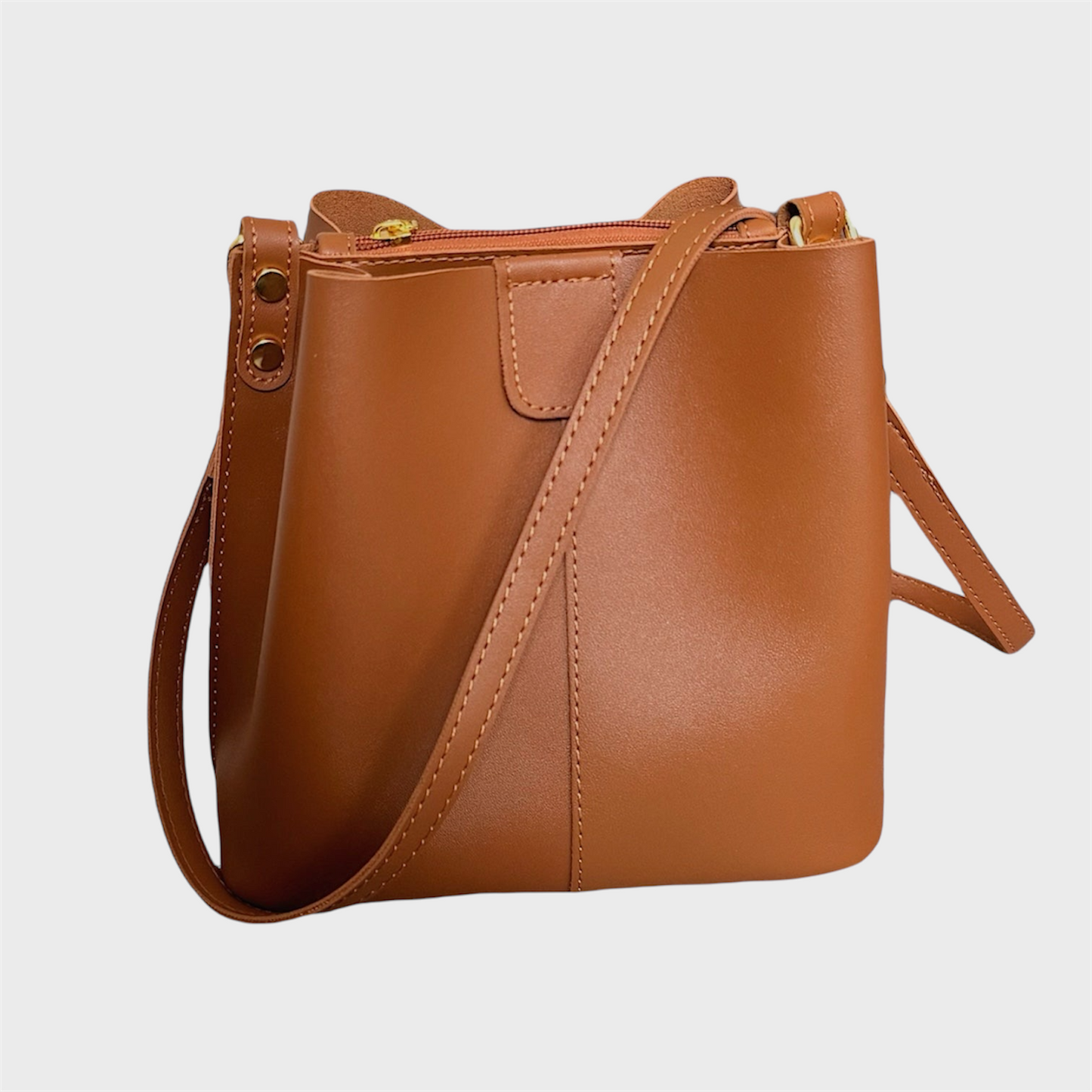 Leather crossbody bag Long strap bags for women High quality handbag (Luna handbag by Rotta)