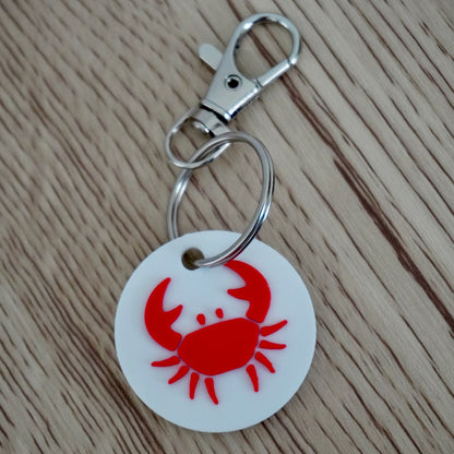 Zodiac Bag Charm with NFC – Personalized Astrology Keychain