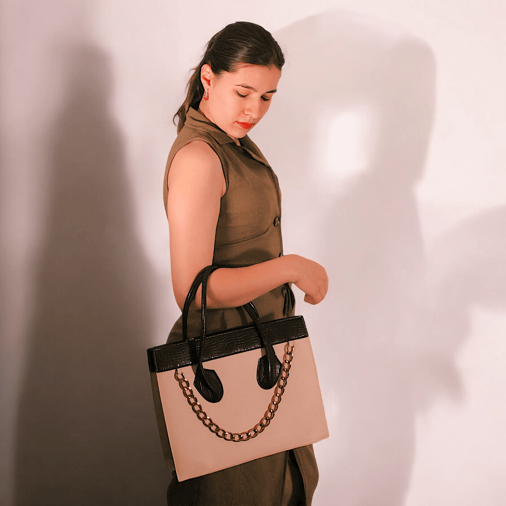 Large Tote bag top handle handbag for women bags  (Versa handbag by Rotta)