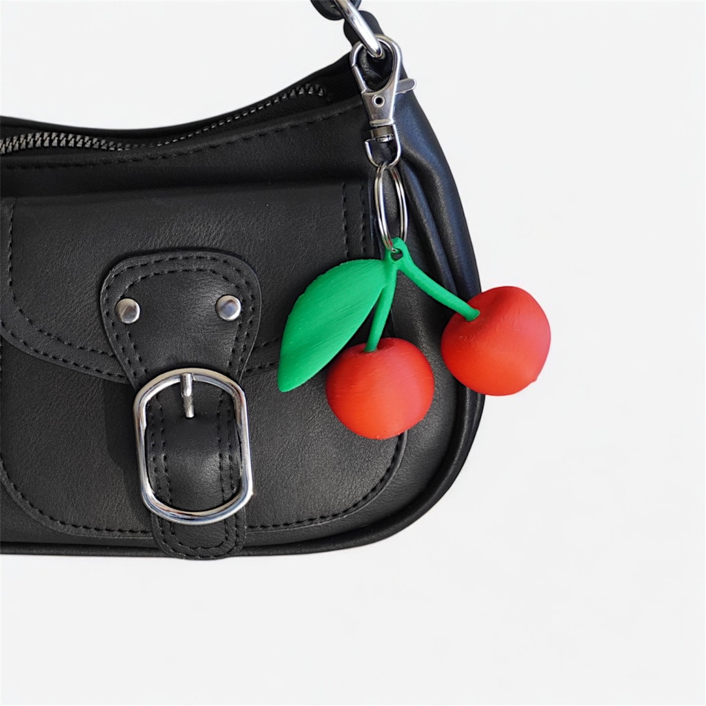 Customizable Cherry Bag Charm – Sweet & Stylish Accessory 🍒