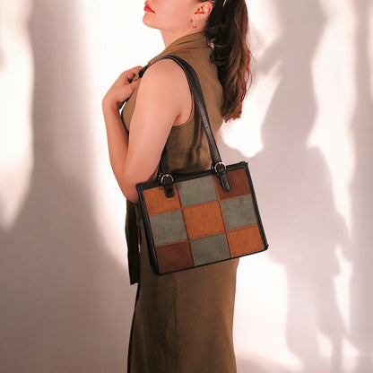 Sac fourre-tout pour femme Sac à main à bandoulière pour femme Sac vintage (Sac à main Eclipse de Rotta)
