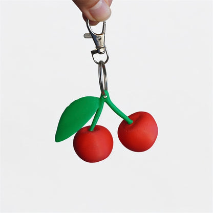 Customizable Cherry Bag Charm – Sweet & Stylish Accessory 🍒