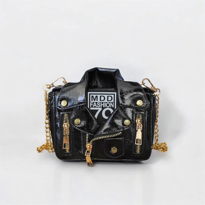 NOVA Mini Leather Crossbody Bag with Chain Strap rotta.ca