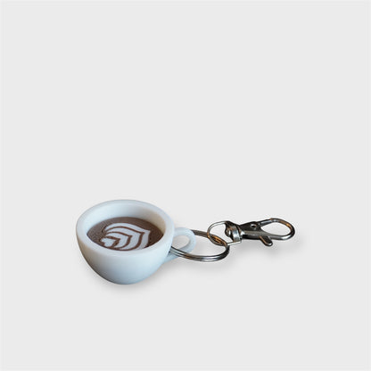Mini Coffee Cup Bag Charm – Perfect for Coffee Lovers!