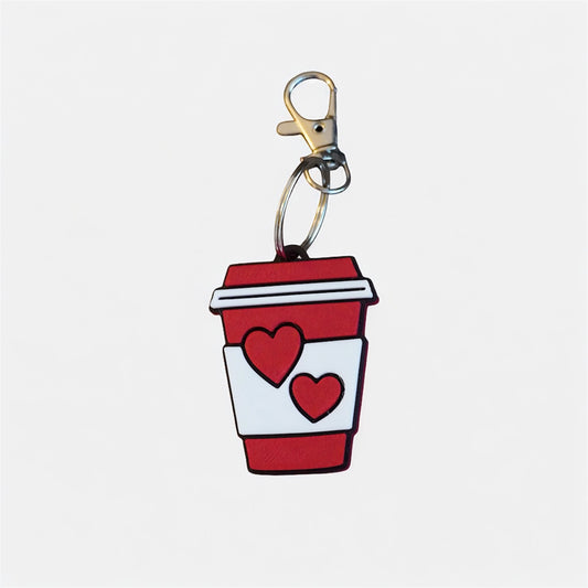 Coffee Cup Bag charm – Charm for Coffee Lovers