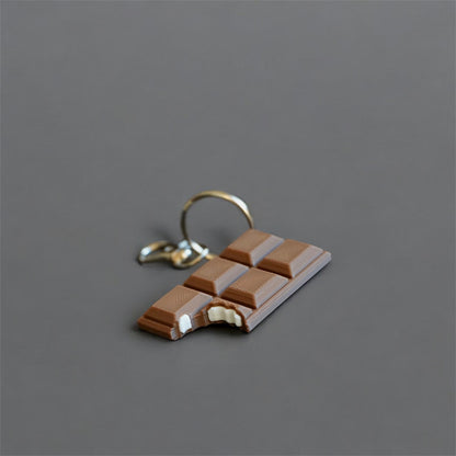 Chocolate Bar Bag Charm with NFC – 3D Printed PLA Keychain