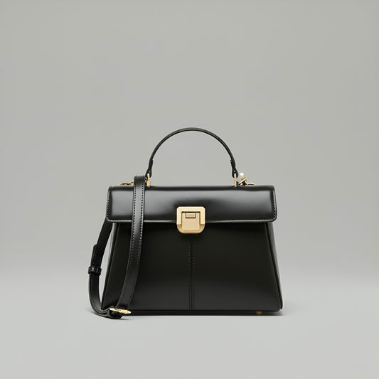 Lumis Leather Bag – Luxury Cowhide Leather Handbag for Timeless Elegance
