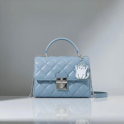 Bijou de sac Sassy Cat – Geste du majeur avec un style mignon