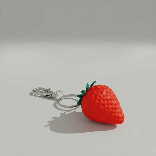 Cute Strawberry Bag Charm