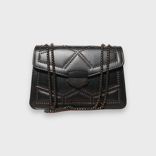 Elegant Aura Crossbody Bag – Chic Chain Strap & Luxurious Leather | Rotta