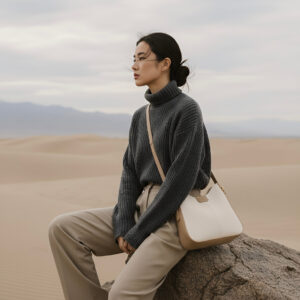 vegan leather crossbody bag Liora bag