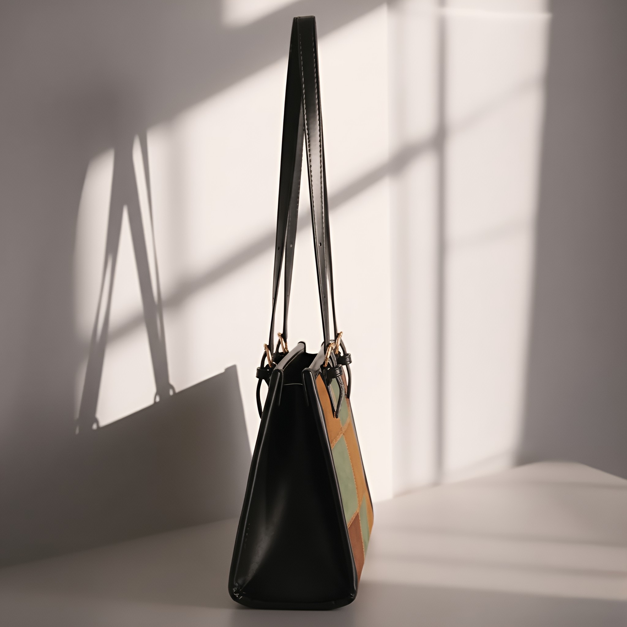 eclipse vegan tote bag shoulder bag Eclipse tote bag vegan shoulder bag - Image 8