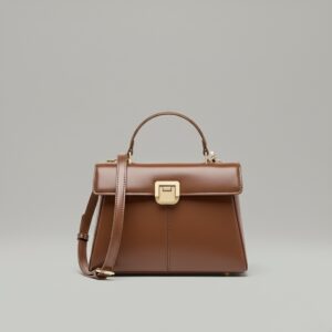 lumis genuine leather bag brown