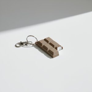 Home chocolate bar nfc bag charm