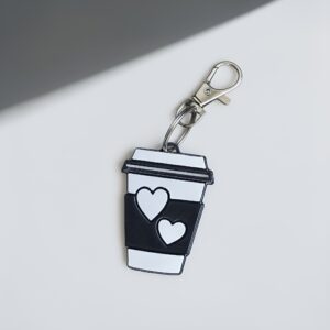 Home coffee cup bag charm – for coffee lovers